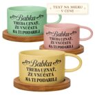 Hrnček pre babku Babka, treba uznať, že vnúčatá sa ti podarili