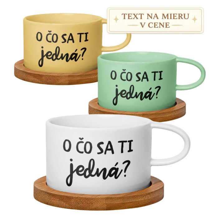 Hrnček makrónka O čo sa ti jedná Hrnček makrónka O čo sa ti jedná