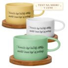 Hrnček makrónka Nemôže byť každý štíhly, niekto musí byť aj pekný