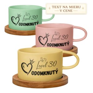 Hrnček makrónka Level odomknutý