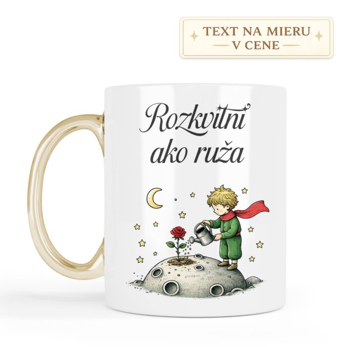 so zlatým uškom Rozkvitni ako ruža – Malý princ