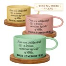 Hrnček makrónka Som sexy, inteligentná a krásna