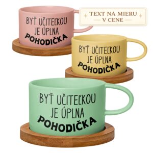 Hrnček makrónka – Byť učiteľkou je úplná pohodička