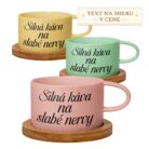 Hrnček makrónka – Silná káva na slabé nervy