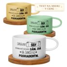 Hrnček makrónka – Správny šéf nerobí chyby sám, dá šancu aj podriadeným