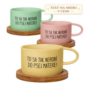 Hrnček makrónka – To sa tak nerobí, do psej matere!