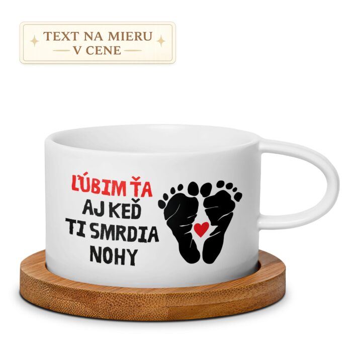 Hrnček – Ľúbim ťa aj keď ti smrdia nohy Hrnček – Ľúbim ťa aj keď ti smrdia nohy