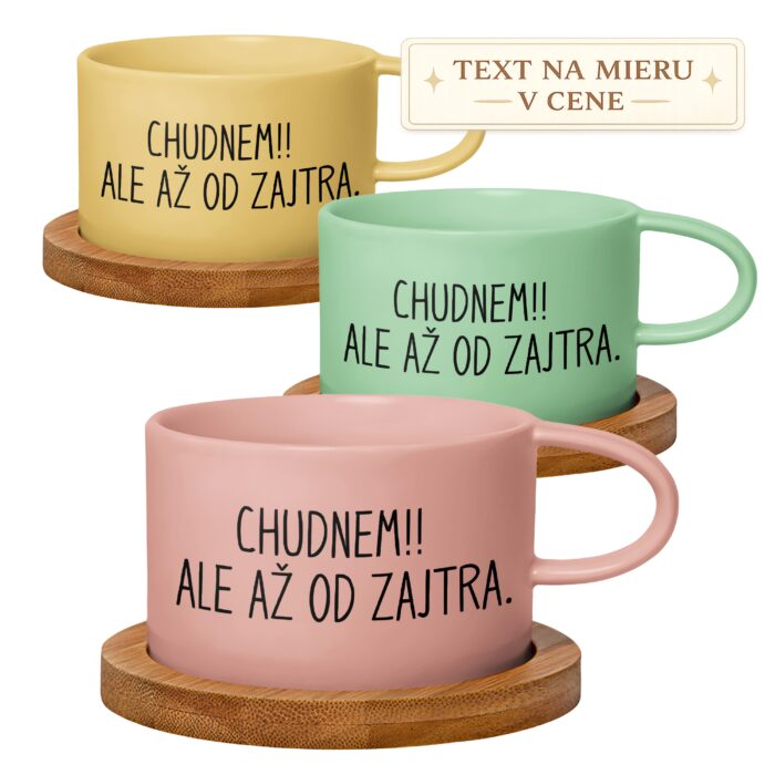 Hrnček makrónka – Chudnem!! Ale až od zajtra.