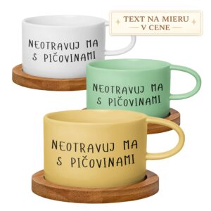 Hrnček makrónka – Neotravuj ma s pičovinami