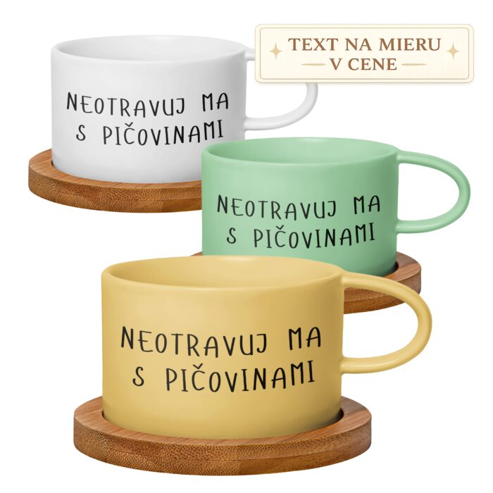 Hrnček makrónka – Neotravuj ma s pičovinami