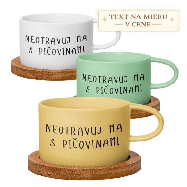 Hrnček makrónka – Neotravuj ma s pičovinami