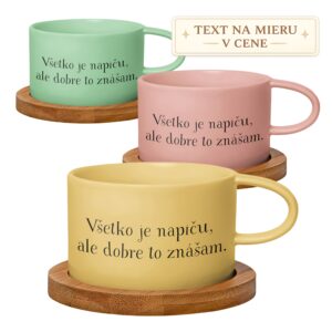 Hrnček makrónka – Všetko je napiču, ale dobre to znášam