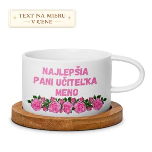 Hrnček – Najlepšia pani učiteľka s menom