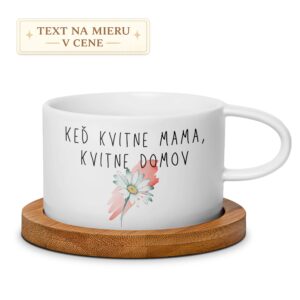 Hrnček – Keď kvitne mama, kvitne domov