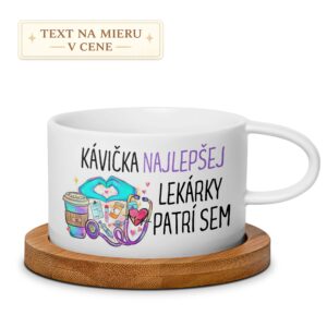 Hrnček – Kávička najlepšej lekárky patrí sem