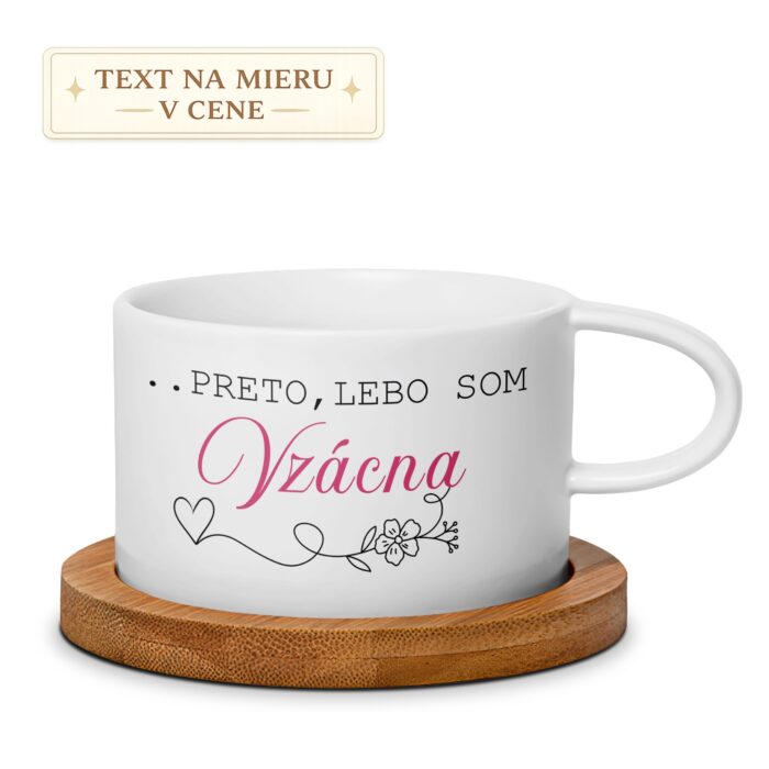 Hrnček – Preto, lebo som vzácna Hrnček – Preto, lebo som vzácna