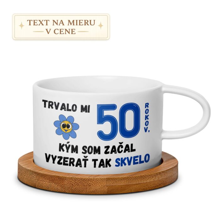 Hrnček – Trvalo mi x rokov, kým som začal vyzerať tak skvelo Hrnček – Trvalo mi x rokov, kým som začal vyzerať tak skvelo