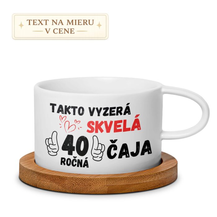 Hrnček – Takto vyzerá skvelá x-ročná čaja Hrnček – Takto vyzerá skvelá x-ročná čaja