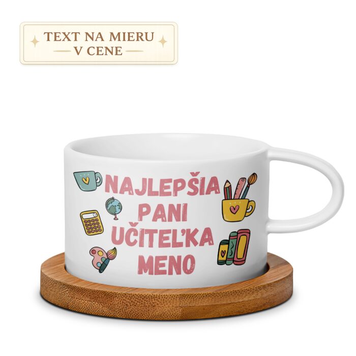 Hrnček – Najlepšia pani učiteľka s menom