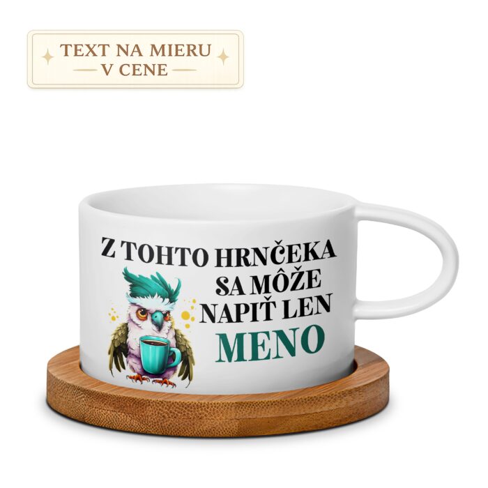 Hrnček s menom – Z tohto hrnčeka sa môže napiť len meno 2