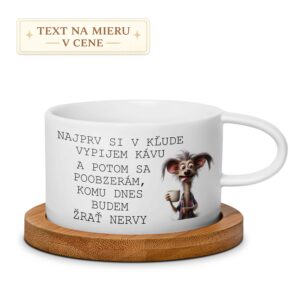 Hrnček – Najprv si v kľude vypijem kávu