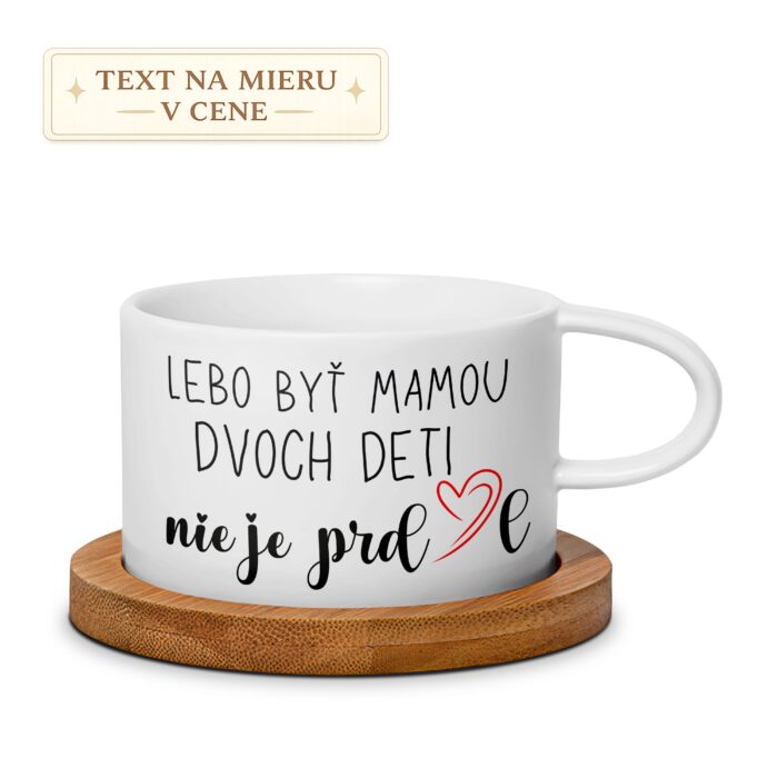 Hrnček pre mamu x detí – Byť mamou x detí nie je prdel