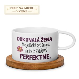 Hrnček Dokonalá žena – darček pre ženu