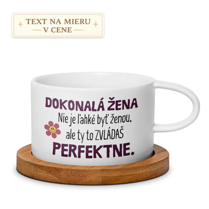 Hrnček Dokonalá žena – darček pre ženu