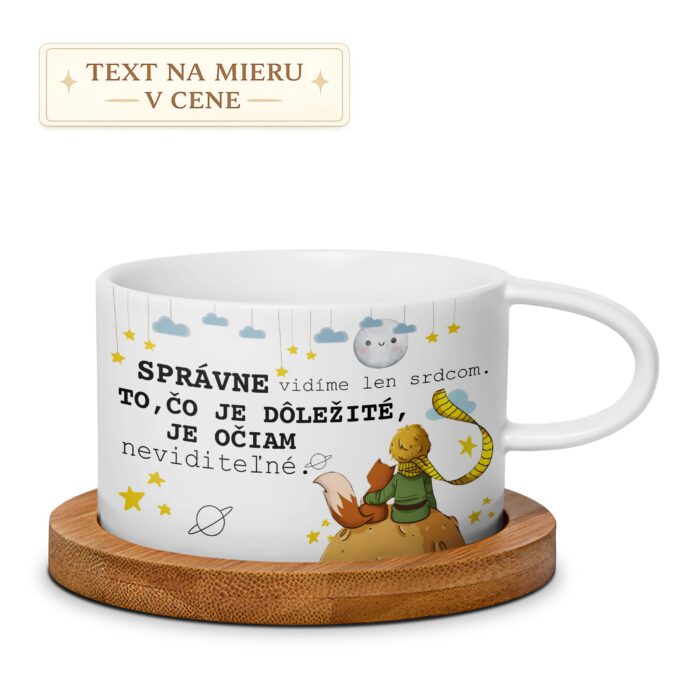 Hrnček Malý princ – Správne vidíme len srdcom