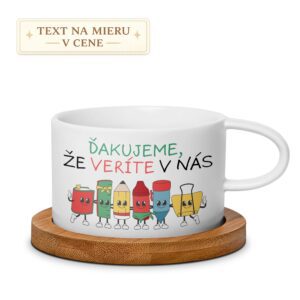 Hrnček – Ďakujeme, že veríte v nás