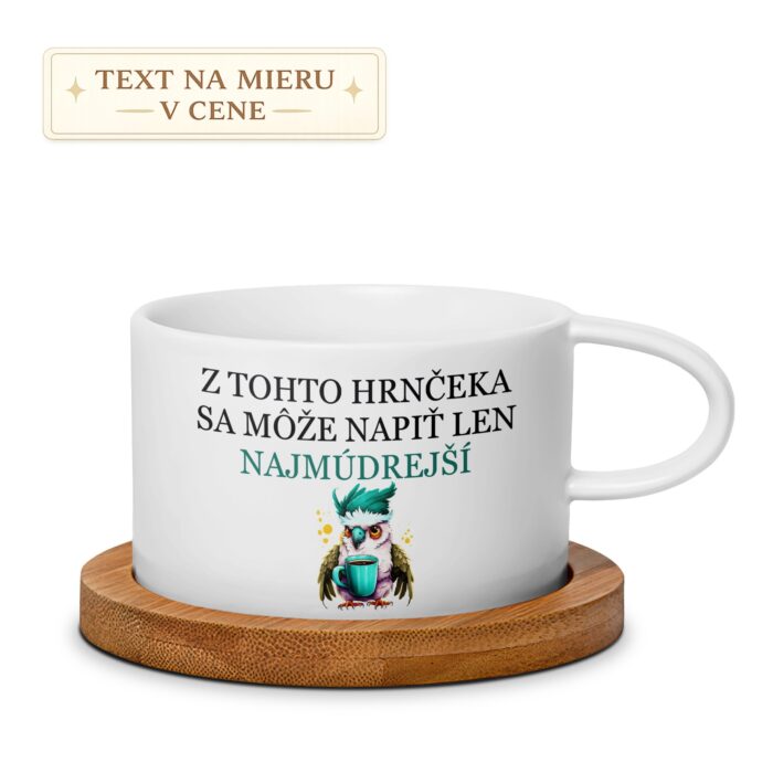 Hrnček Z tohto hrnčeka sa môže napiť len najmúdrejší Hrnček Z tohto hrnčeka sa môže napiť len najmúdrejší