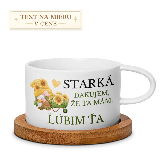 Hrnček – Starká, ďakujem, že ťa mám. Ľúbim ťa Hrnček – Starká, ďakujem, že ťa mám. Ľúbim ťa