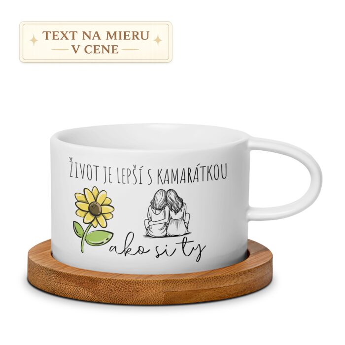 Hrnček – Život je lepší s kamarátkou ako si ty