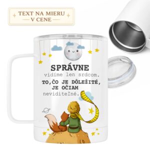 Termohrnček Správne vidíme len srdcom