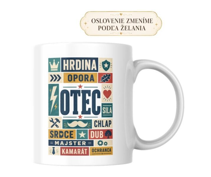Hrnček Hrdina, opora, otec