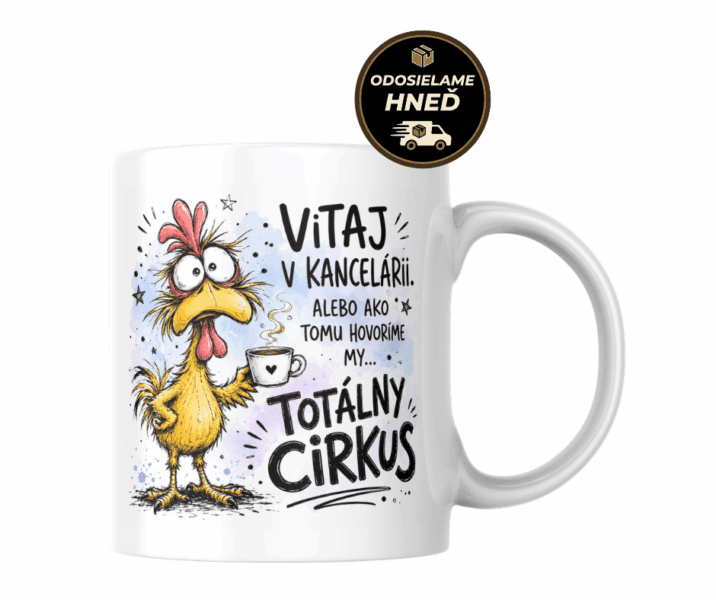 Hrnček – Vitaj v kancelárii
