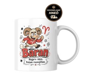 Hrnček Baran – najprv idem, potom rozmýšľam