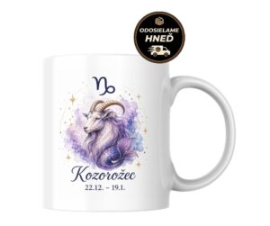 Hrnček Kozorožec – znamenie zverokruhu
