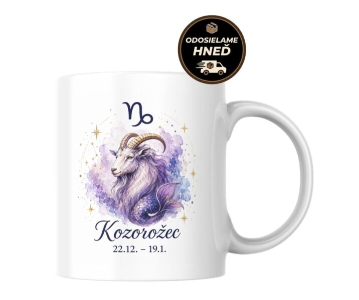 Hrnček Kozorožec – znamenie zverokruhu