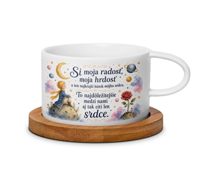 Hrnček makrónka Si moja radosť – kolekcia Malý princ
