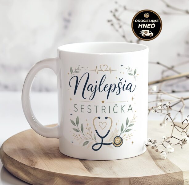 Hrnček pre sestričku – Najlepšia sestrička