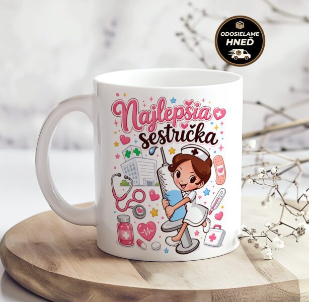 Hrnček pre sestričku – Najlepšia sestrička