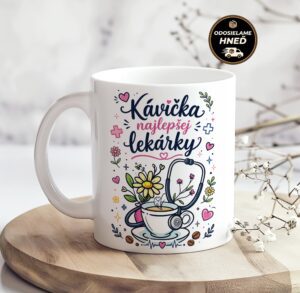 Domov 8 Hrnček pre lekárku – Kávička najlepšej lekárky