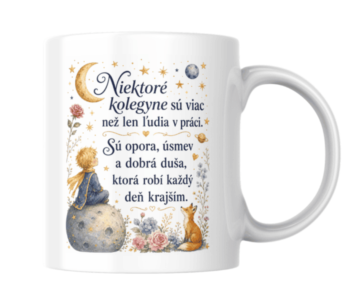 Hrnček Niektoré kolegyne sú viac – kolekcia Malý princ