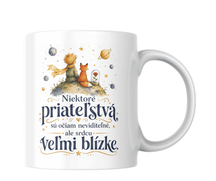Hrnček Niektoré priateľstvá sú veľmi blízke – kolekcia Malý princ
