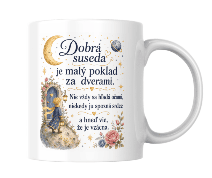 Hrnček Dobrá suseda – kolekcia Malý princ