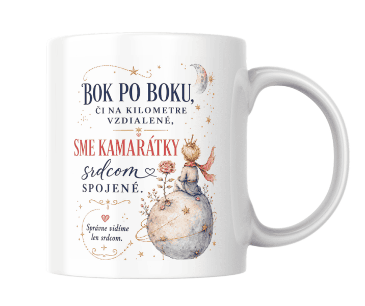 Hrnček pre kamarátku – Srdcom spojené