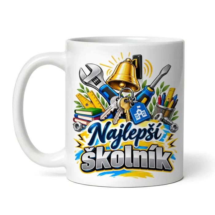 Hrnček Najlepší školník (1)