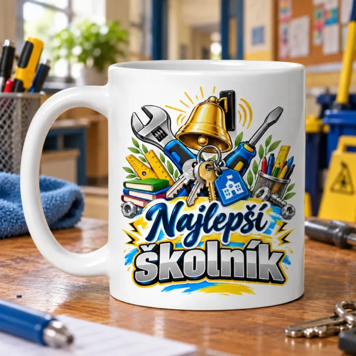 Hrnček Najlepší školník (2)