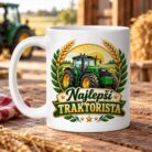 Hrnček Najlepší traktorista s motívom traktora – 300 ml